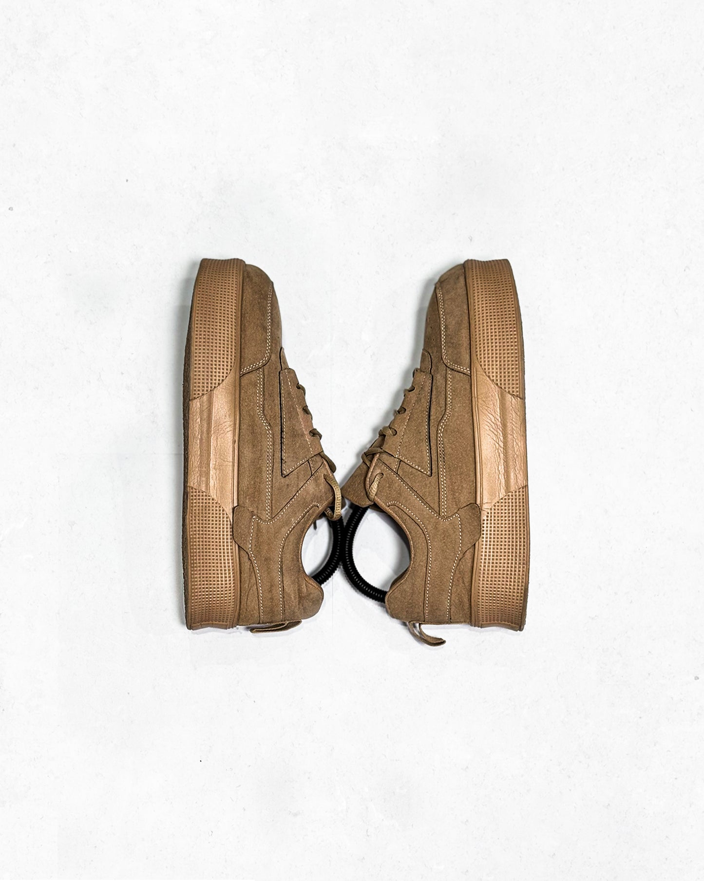 SUEDE PLATFORM SNEAKERS